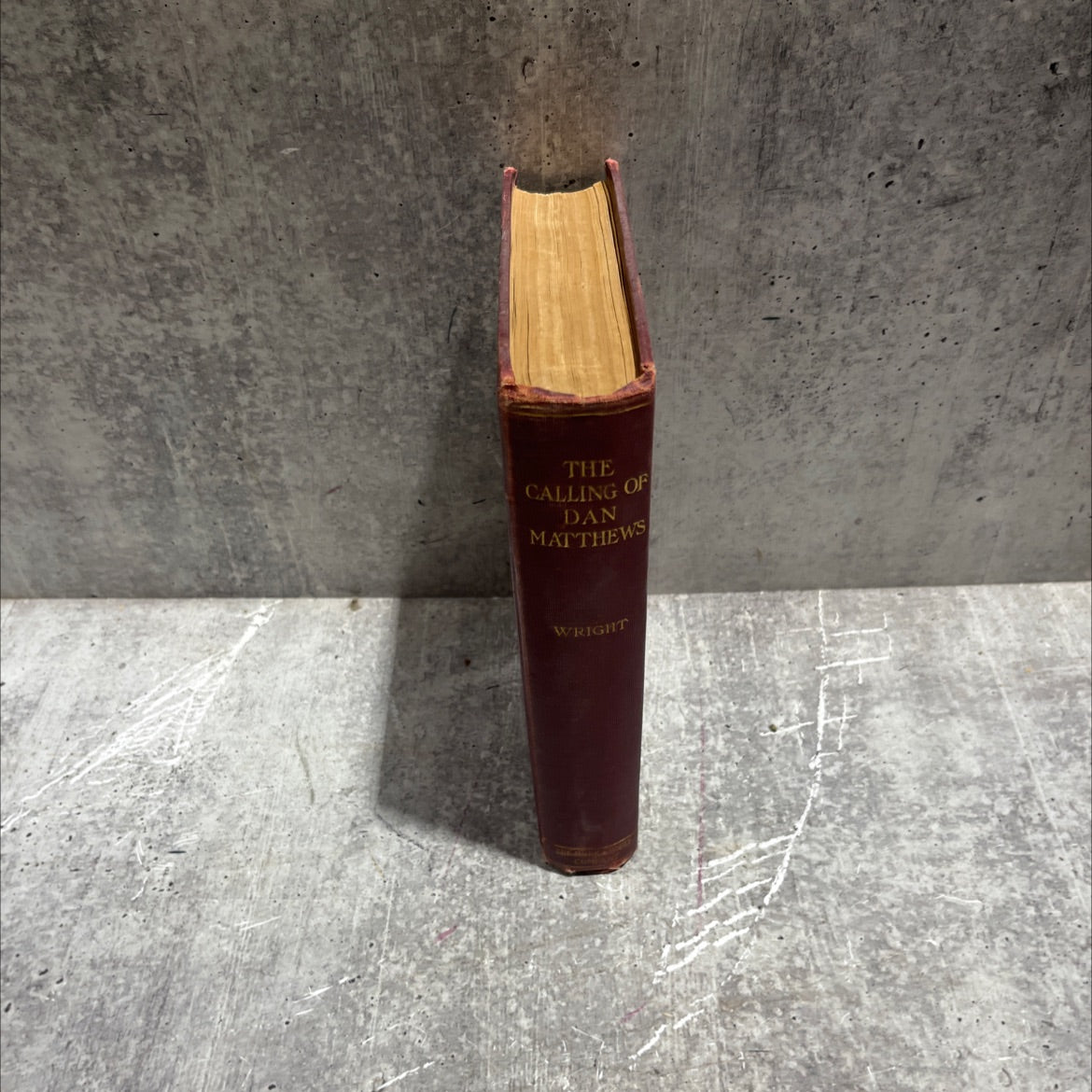 the calling of dan matthews book, by harold bell wright, 1909 Hardcover image 4