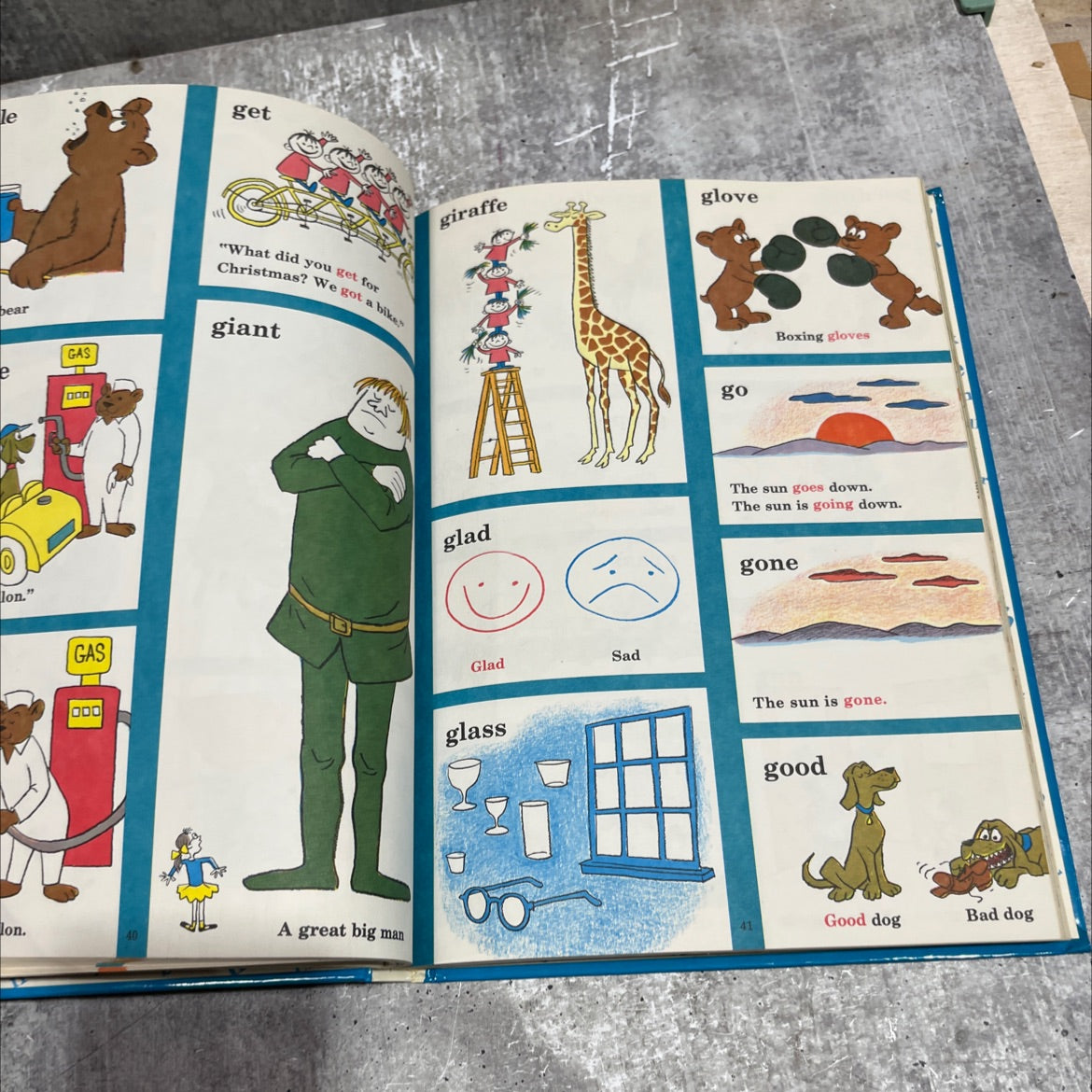 the cat in the hat beginner book dictionary book, by Dr. Seuss, P.D. Eastman, 1964 Hardcover image 4