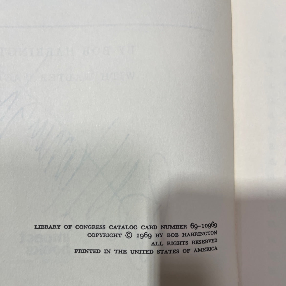 SIGNED the chaplain of bourbon street book, by bob harrington, 1969 Paperback image 3