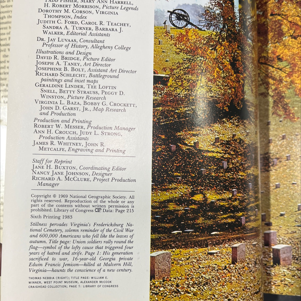 the civil war book, by robert paul jordan, 1983 Hardcover image 3