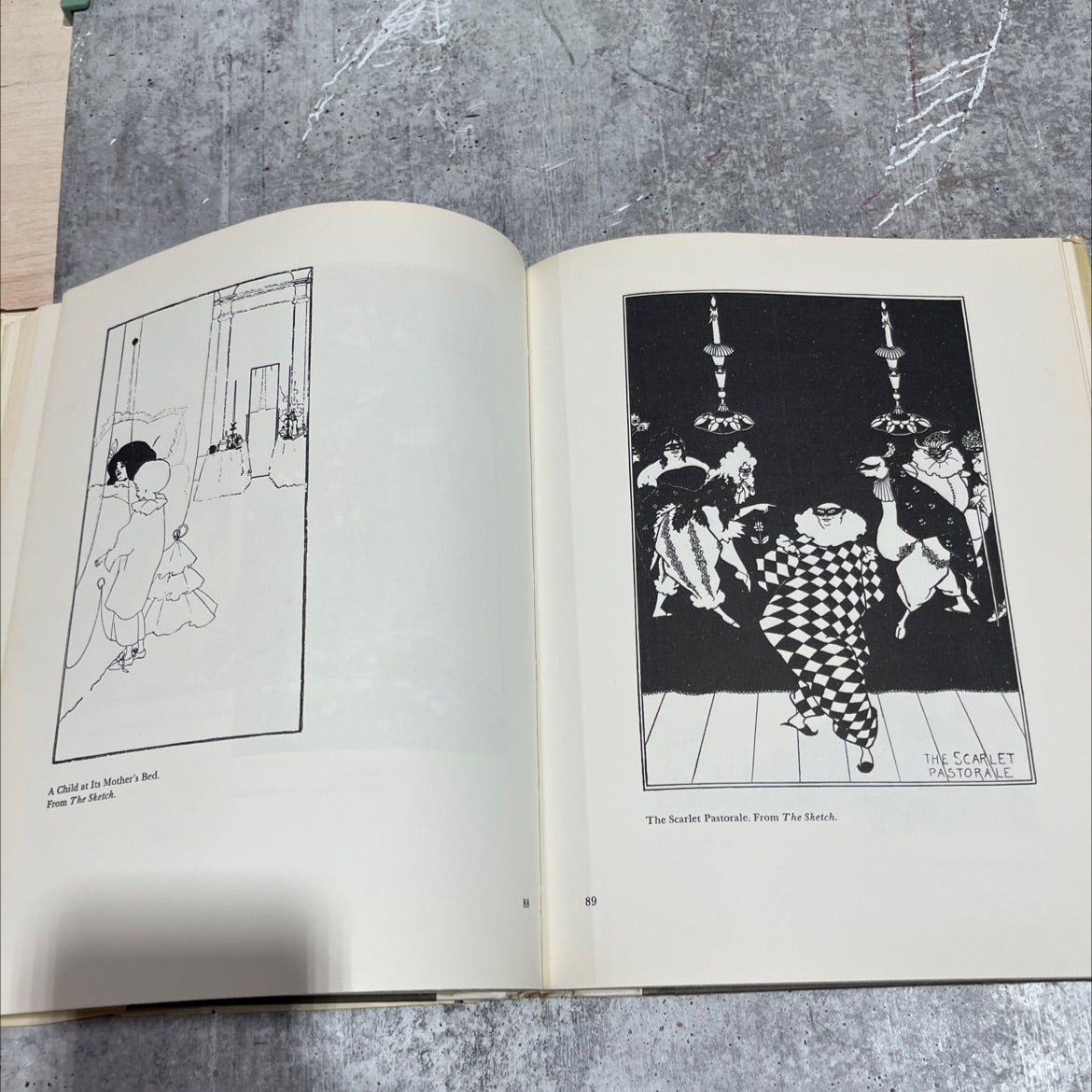 the collected drawings of aubrey beardsley book, by aubrey beardsley, 1967 Hardcover image 4