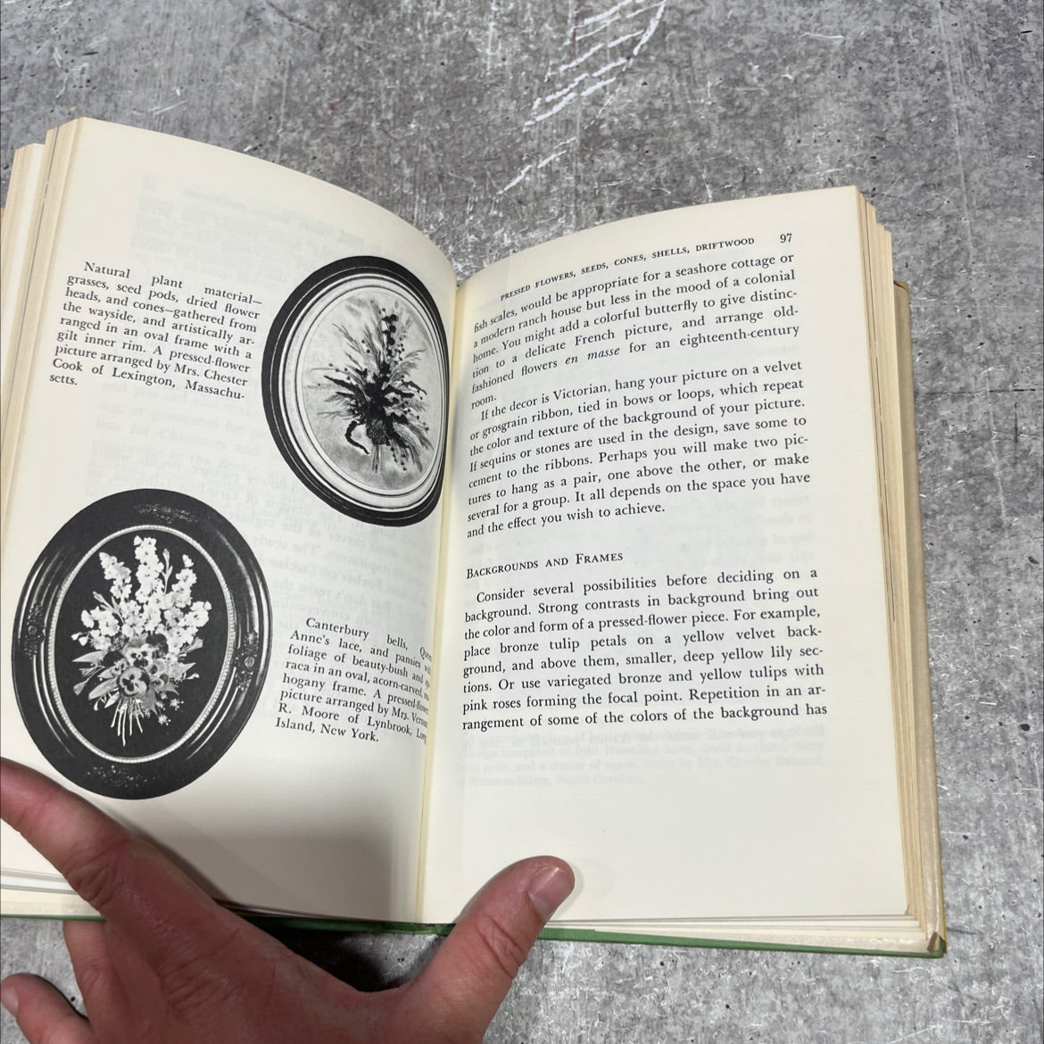 the complete book of dried arrangements book, by raye miller underwood, 1952 Hardcover image 4