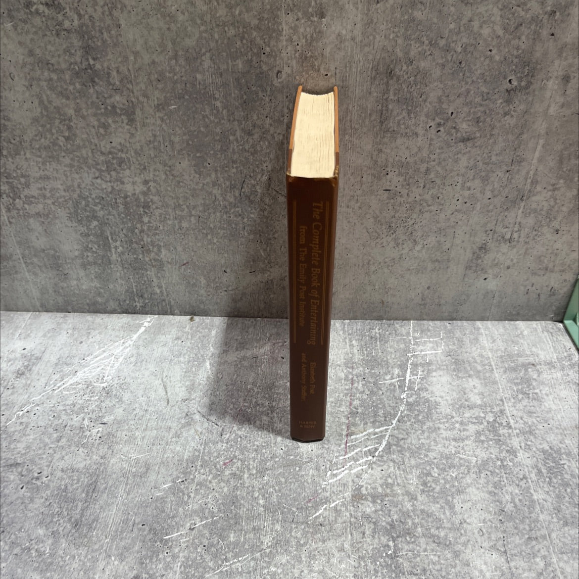 the complete book of entertaining book, by elizabeth post and anthony staffieri, 1981 Hardcover image 4