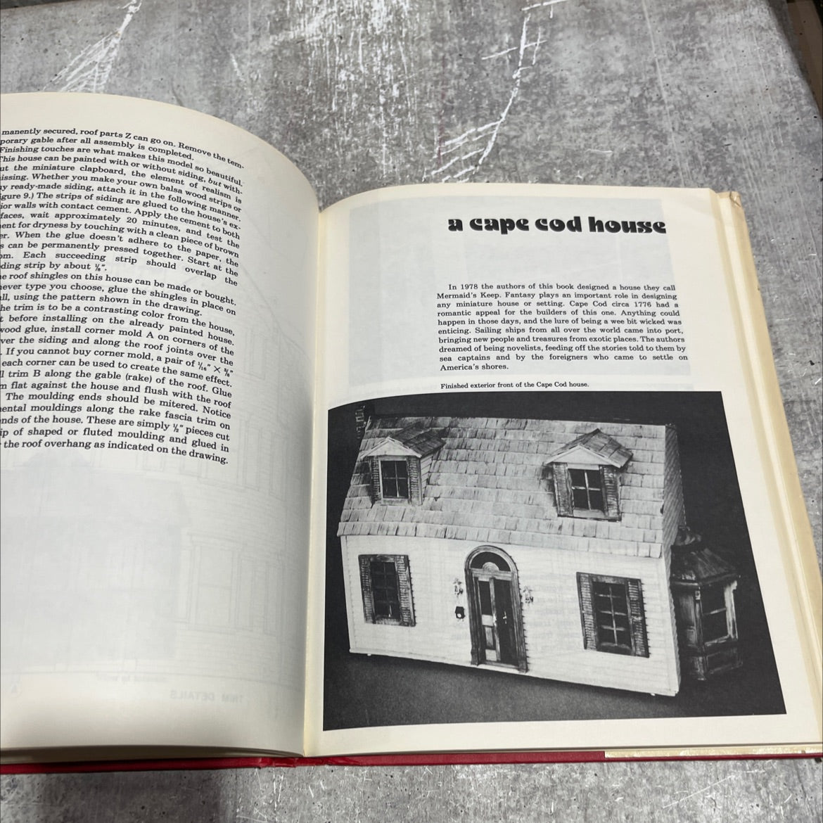 the complete dollhouse building book book, by kathryn falk and edleycoe griek, 1982 Hardcover image 4