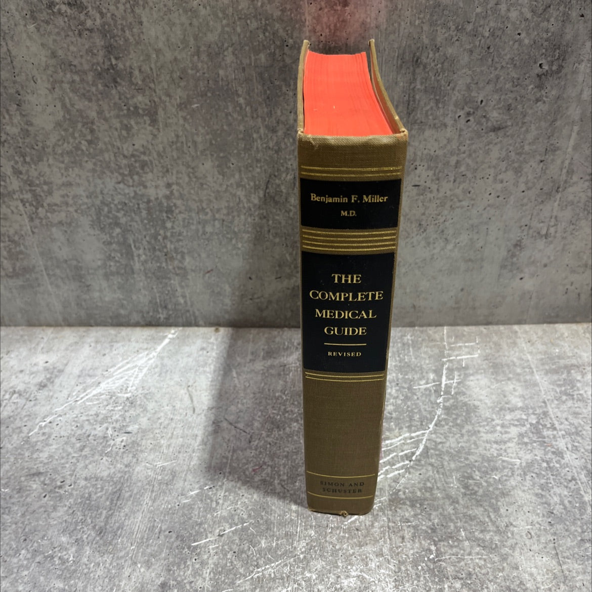 the complete medical guide revised book, by benjamin f. miller, m.d., 1967 Hardcover image 4