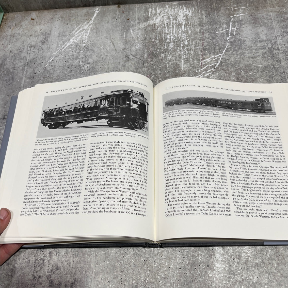 the corn belt route book, by H. Roger Grant, 1984 Hardcover image 4