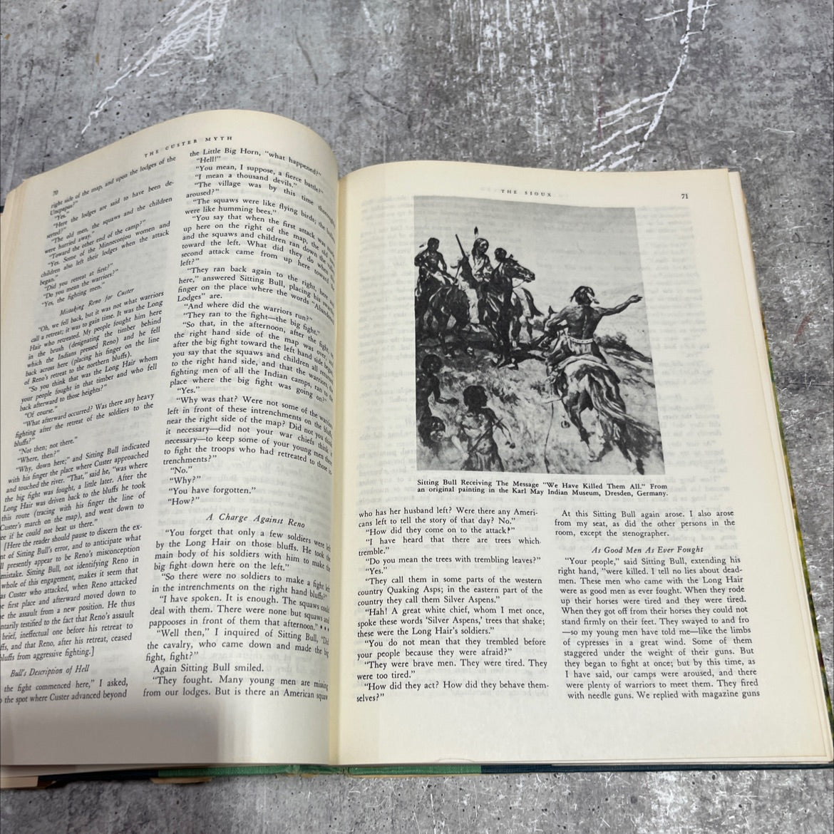 the custer myth a source book of custeriana book, by colonel w. a. graham, 1970 Hardcover image 4