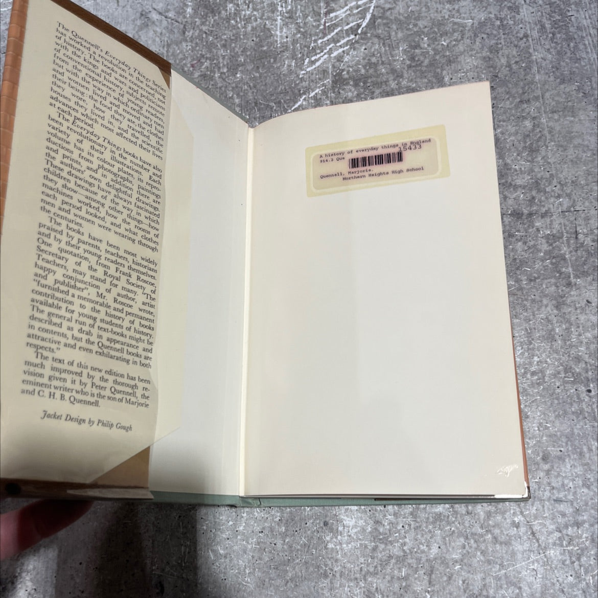 the details of merry the village fair book, by marjorie & c. h. b. quennell, 1958 Hardcover image 4