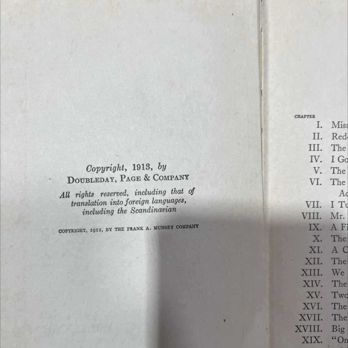 the devil's admiral an adventure story book, by frederick ferdinand moore, 1913 Hardcover, Antique image 3