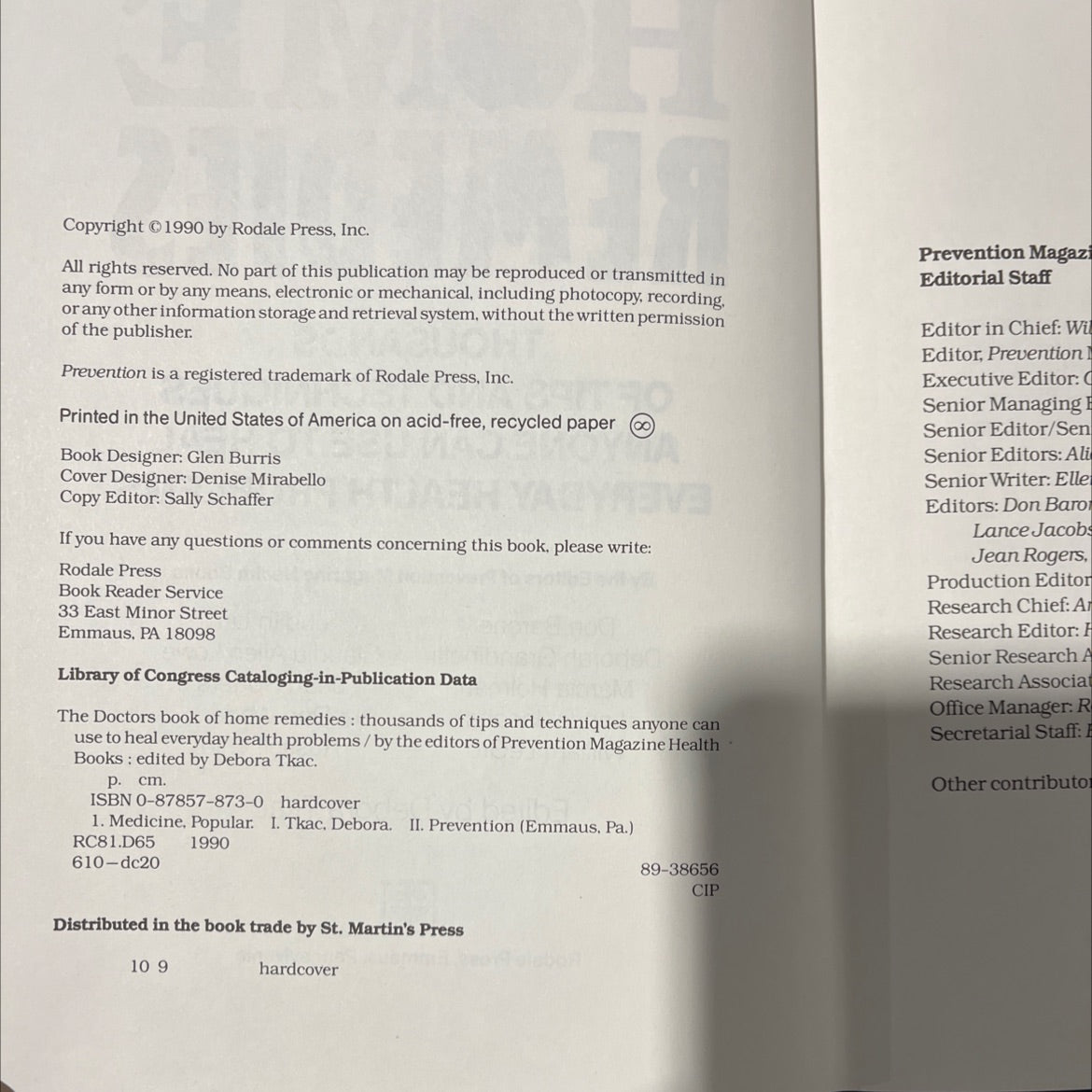 the doctors book of home remedies thousands of tips and techniques anyone can use to heal everyday health problems image 3