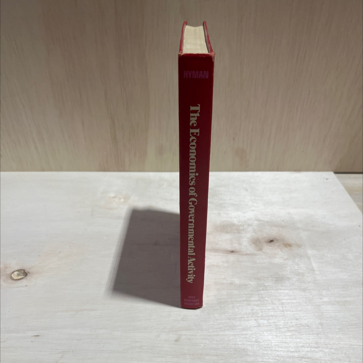 the economics of governmental activity book, by david n. hyman, 1973 Hardcover image 4