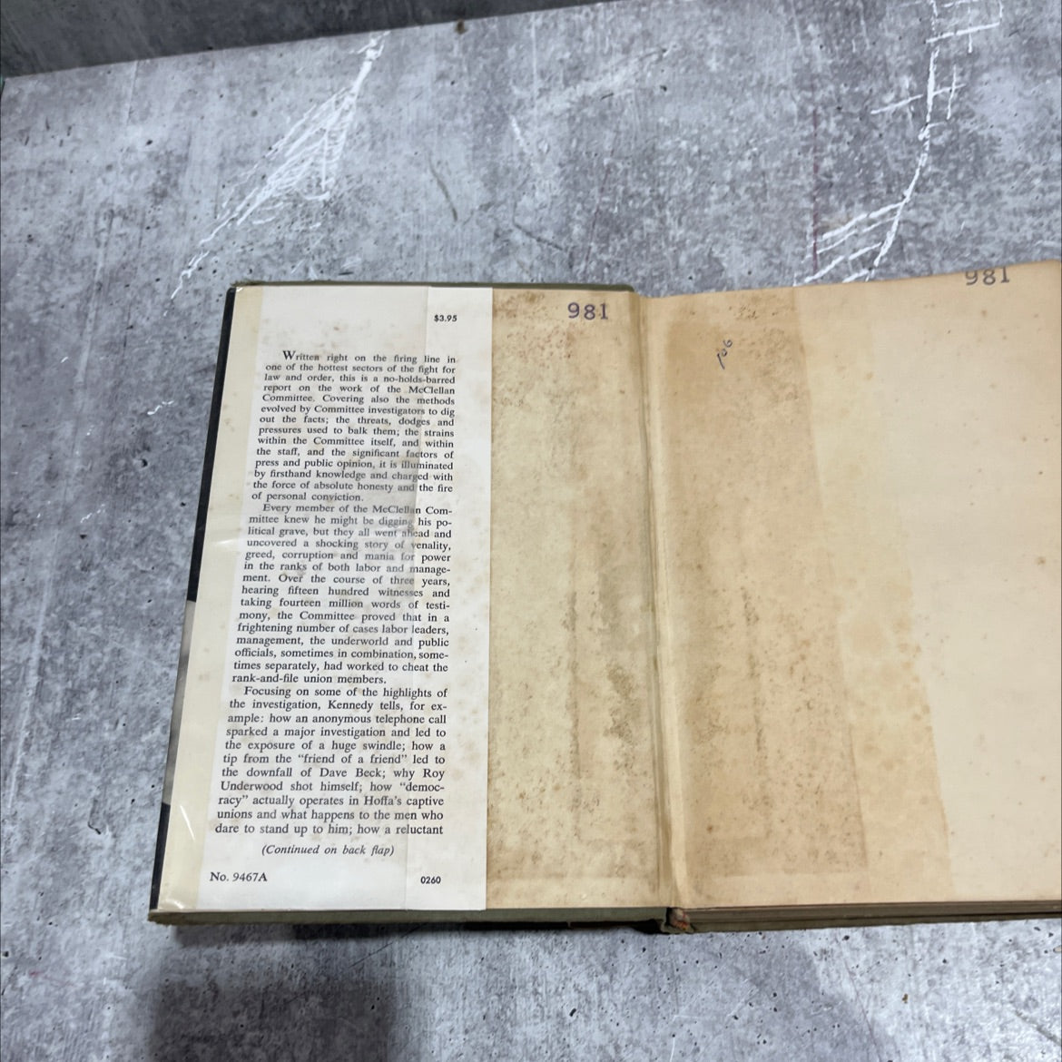 the enemy within book, by Robert F. Kennedy, 1960 Hardcover image 4