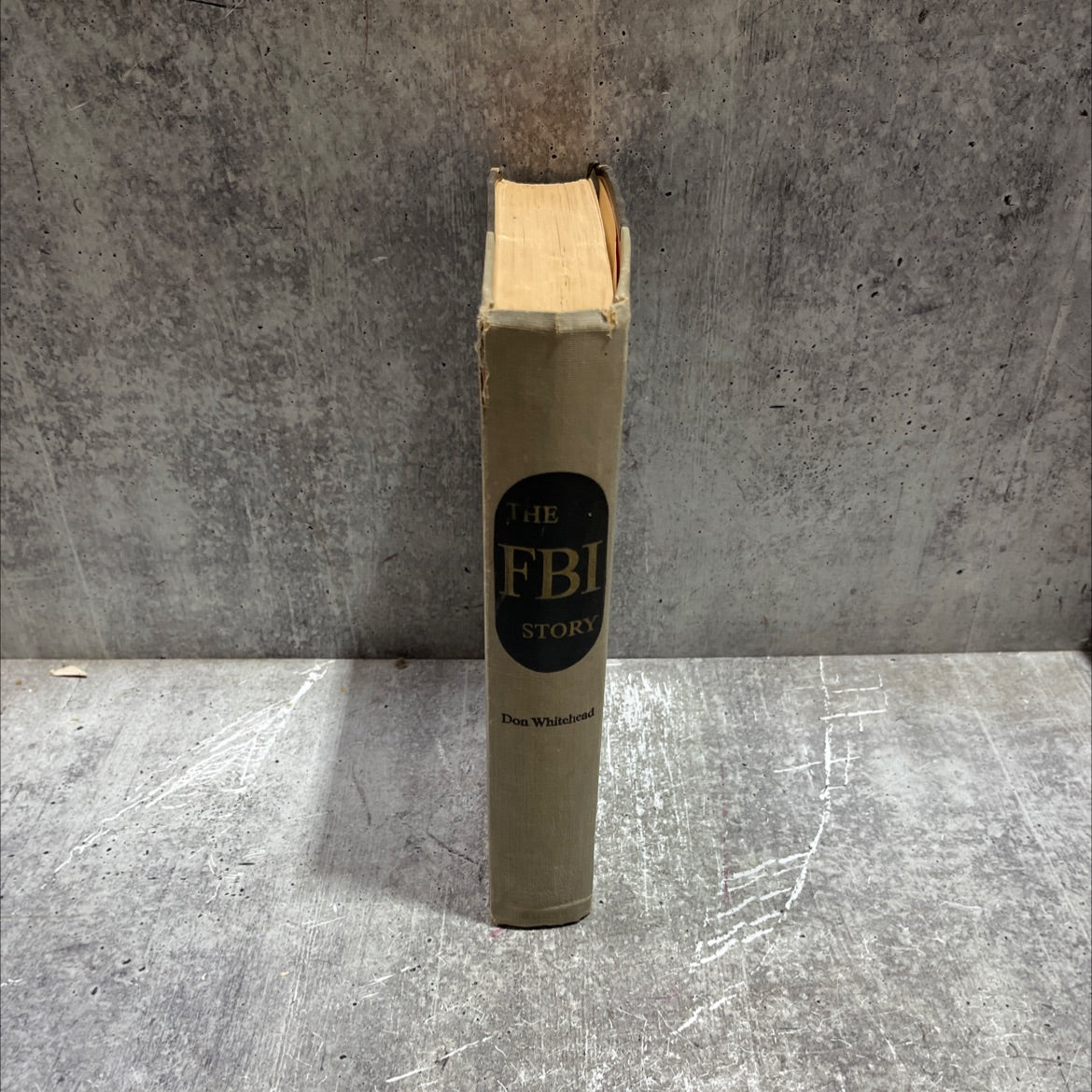 the fbi story a report to the people book, by don whitehead, 1956 Hardcover image 4