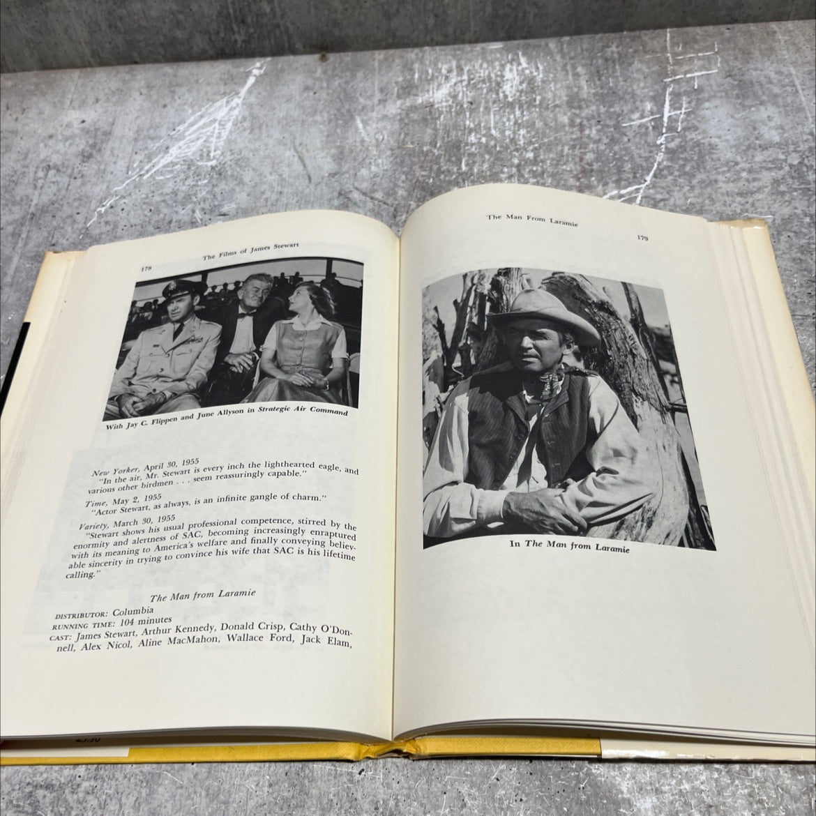 the films of james stewart book, by ken d. jones, arthur f. mcclure, alfred e. twomey, 1970 Hardcover image 4