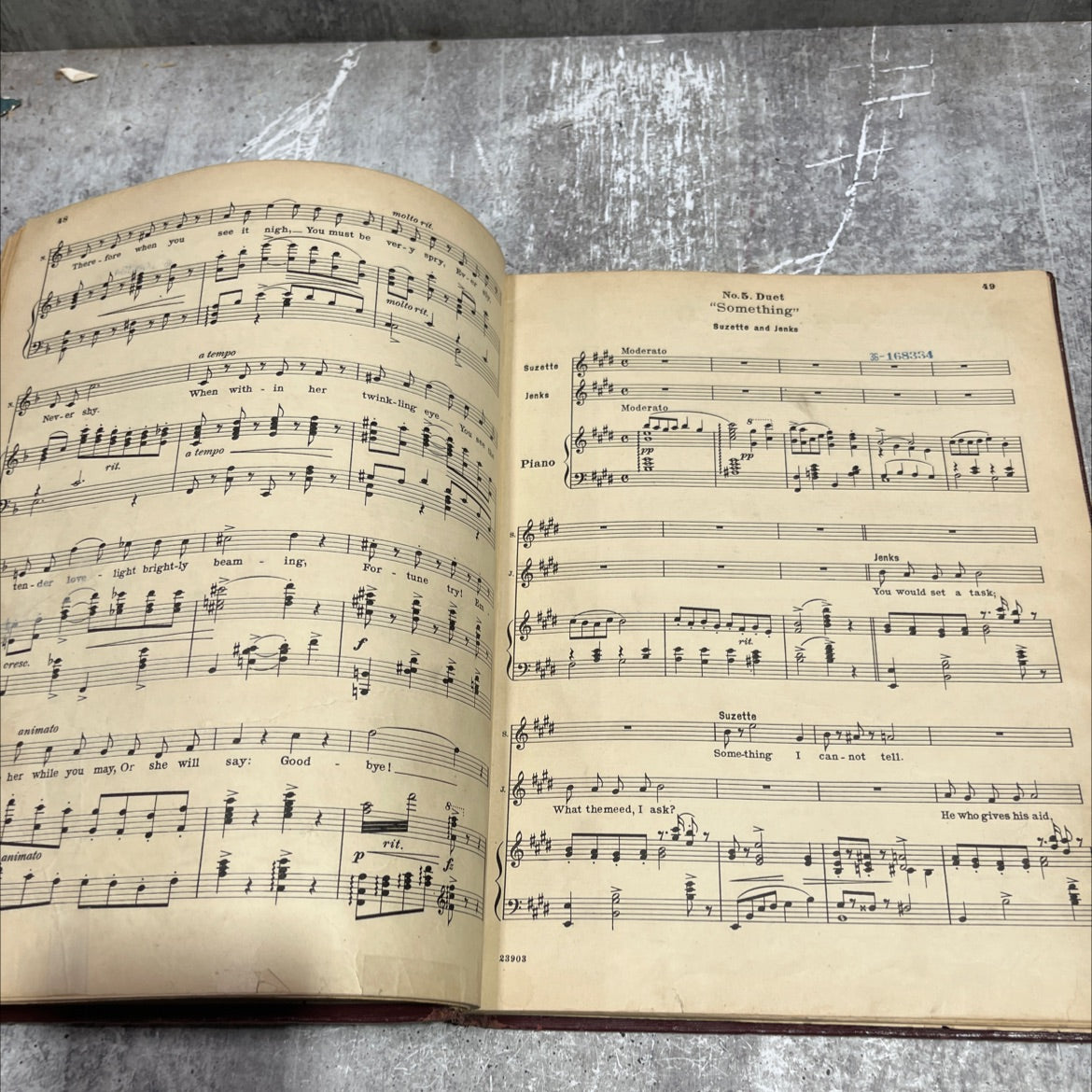 the firefly a comedy-opera in three acts book, by otto hauerbach, 1912 Hardcover image 4