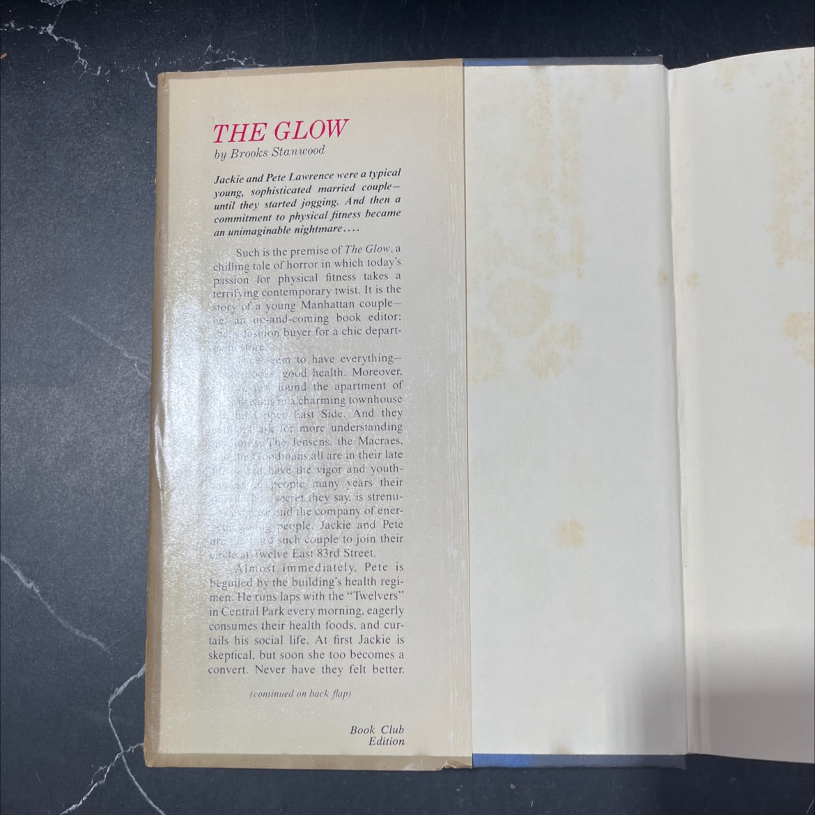 the glow book, by brooks stanwood, 1979 Hardcover image 4