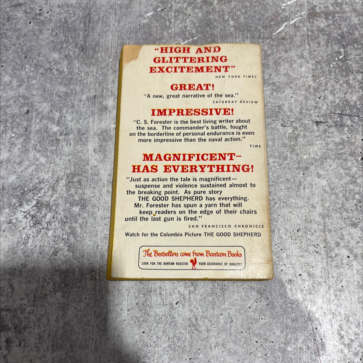 the good shepherd book, by c. s. forester, 1957 Paperback image 4