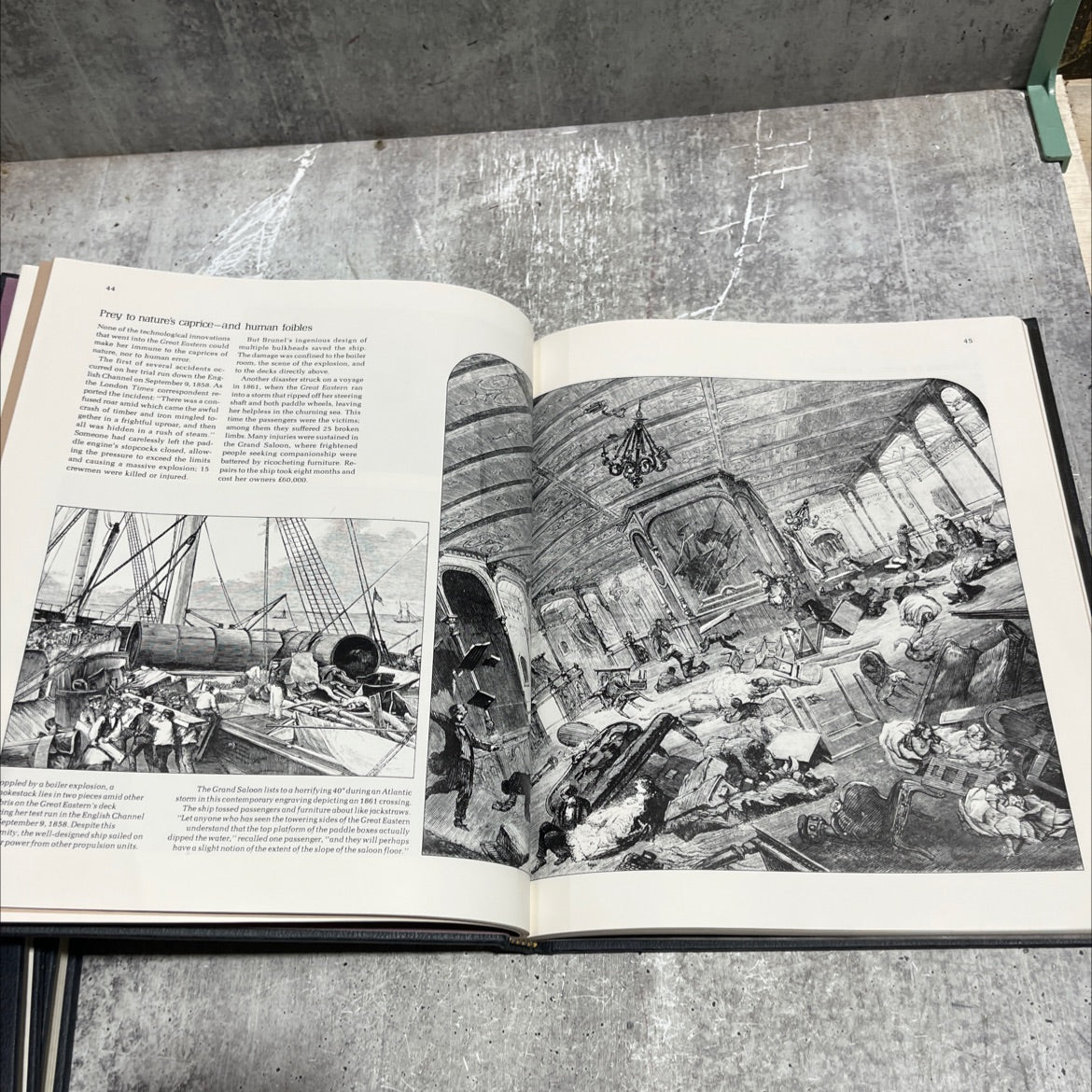 the great liners book, by melvin maddocks, 1984 Hardcover image 4