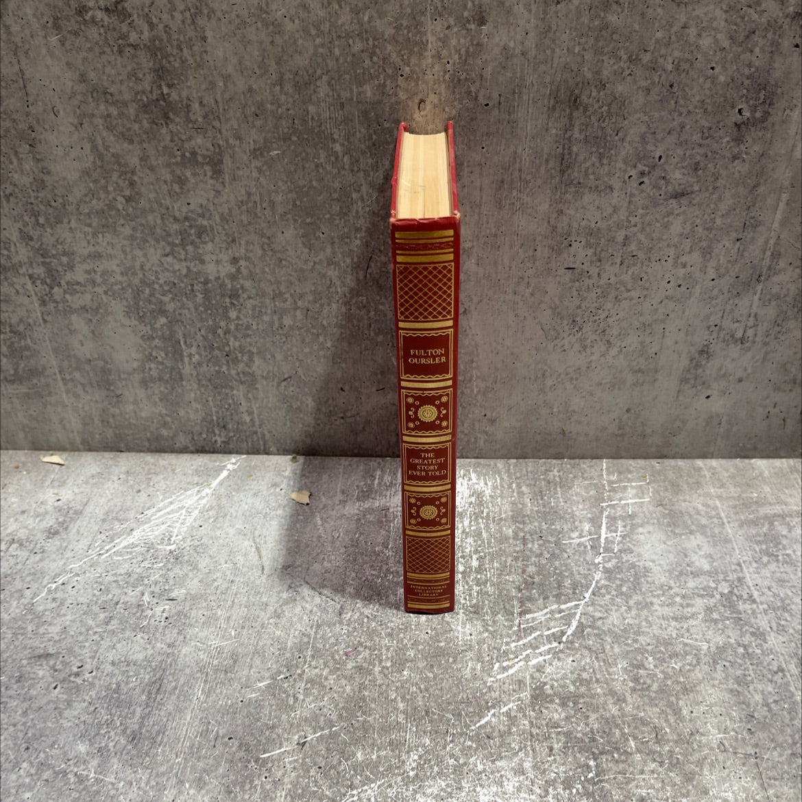 the greatest story ever told a tale of the greatest life ever lived book, by fulton oursler, 1949 Hardcover image 4