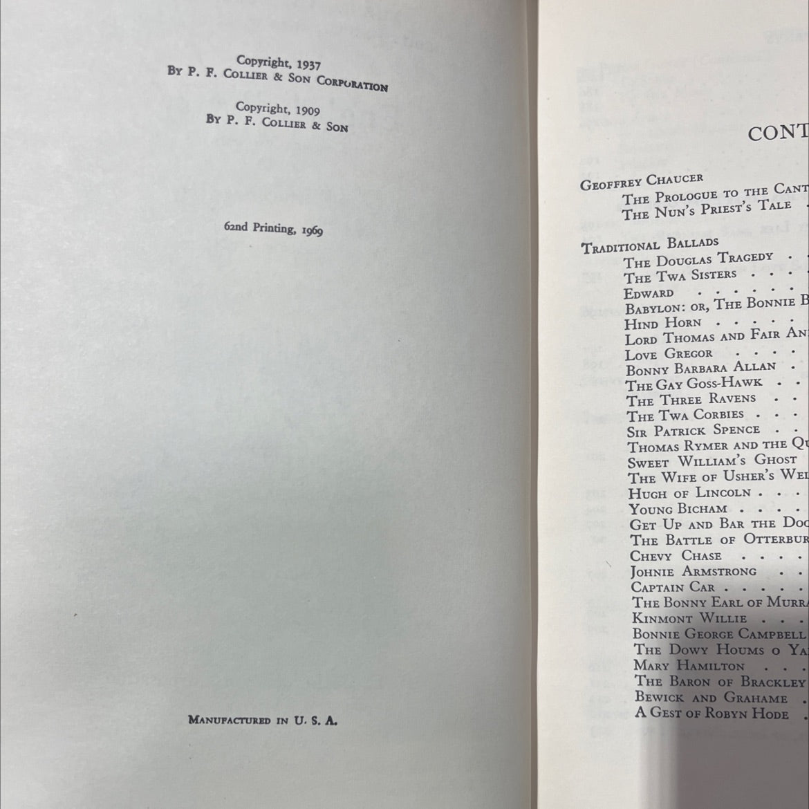 the harvard classics english poetry in three volumes volume i from chaucer to gray book, by charles w. eliot, 1937 image 3
