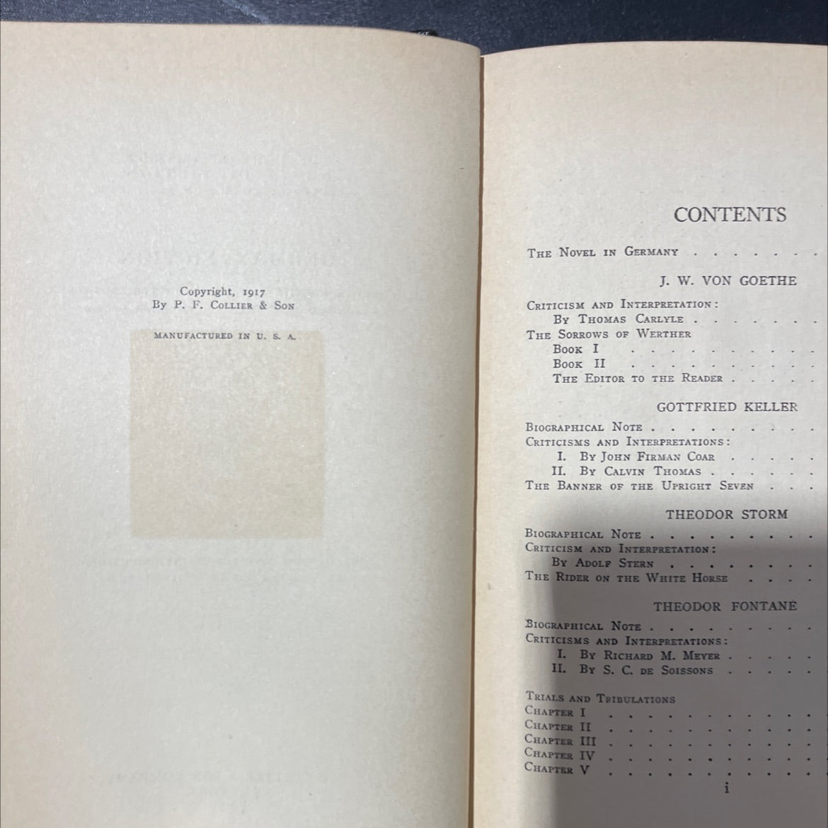 the harvard classics shelf of fiction book, by charles w eliot, 1917 Hardcover, Antique image 3