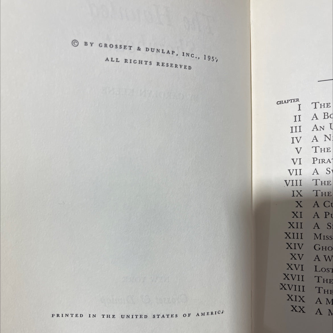 the haunted showboat book, by carolyn keene, 195 Hardcover image 3