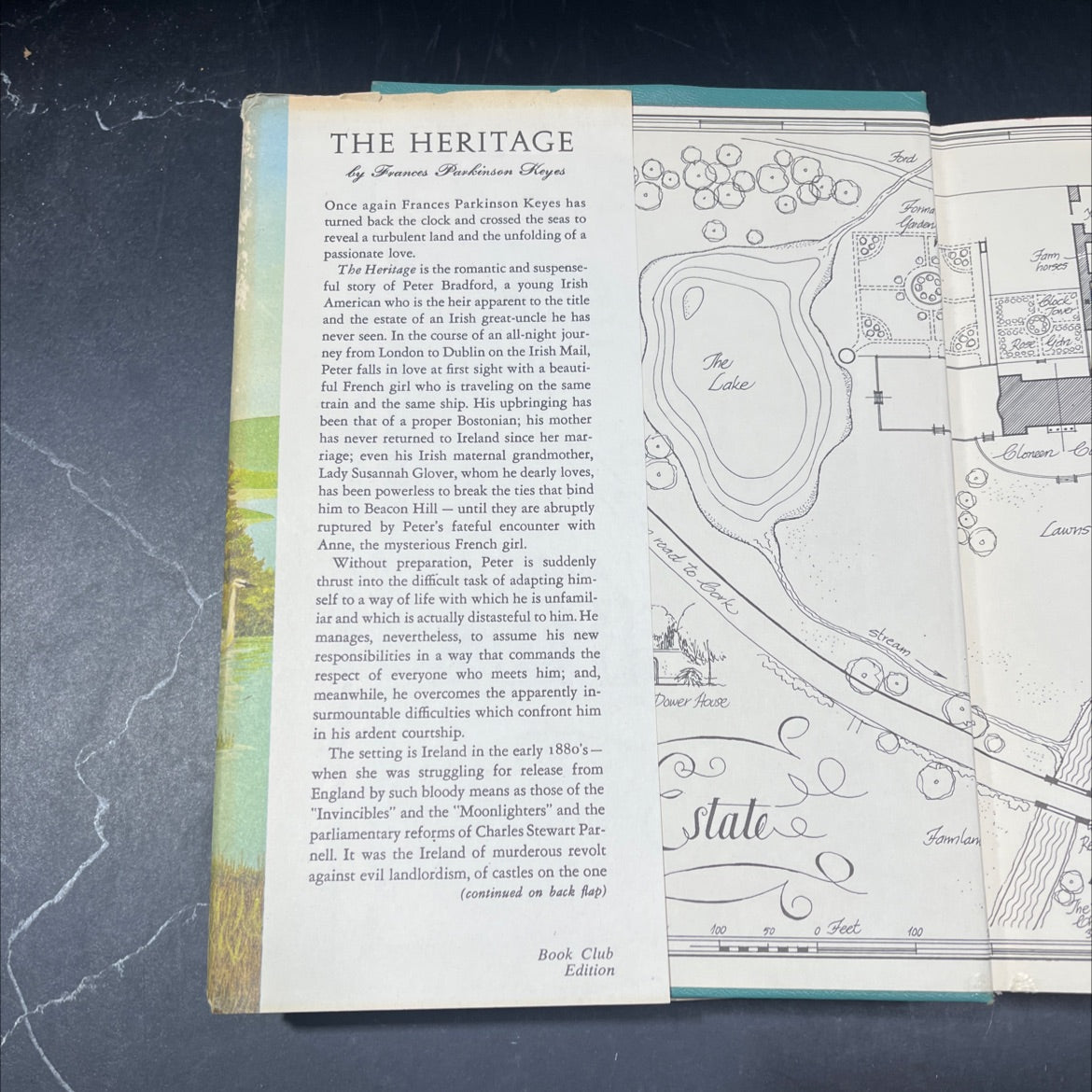 the heritage book, by Frances Parkinson Keyes, 1968 Hardcover image 4