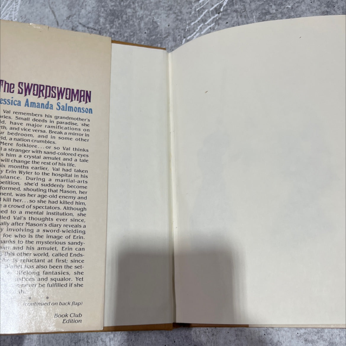 the jessica amanda salmonson swordswoman book, by Jessica Amanda Salmonson, 1982 Hardcover image 4