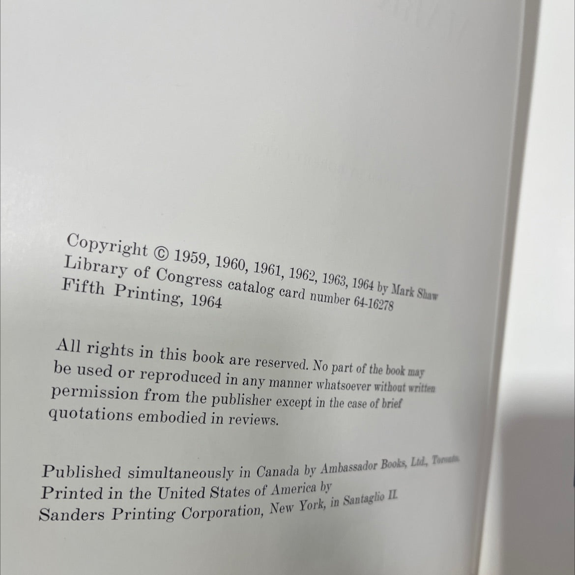 the john f. kennedys book, by mark shaw, 1964 Hardcover, Vintage image 3