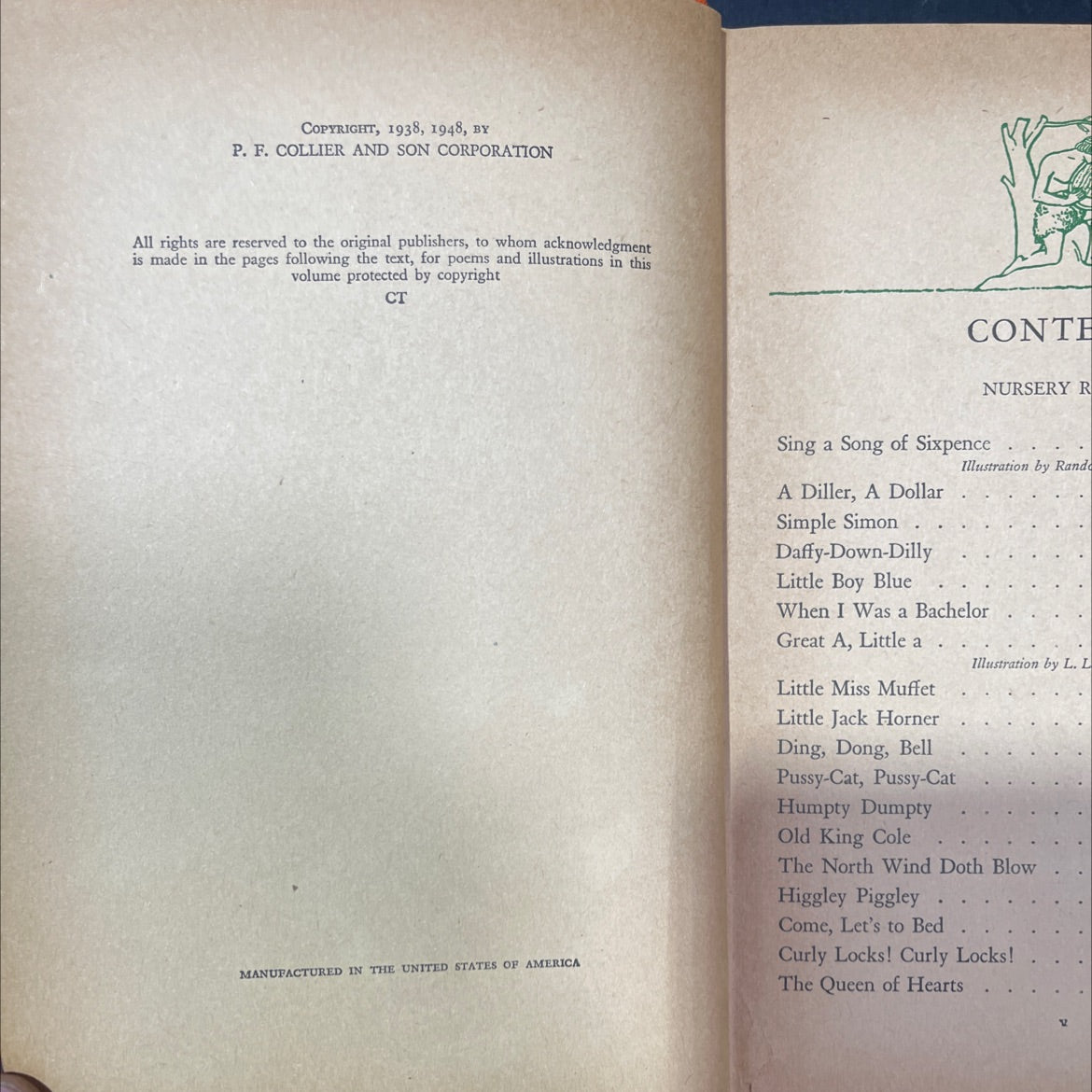 the junior classics volume ten poetry book, by mabel williams, marcia dalphin, 1948 Hardcover image 3