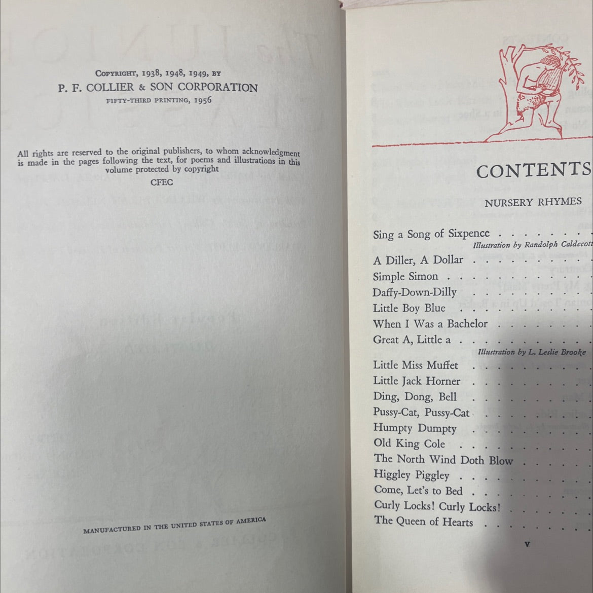 the junior classics volume ten poetry book, by mabel williams, marcia dalphin, 1956 Hardcover, Vintage image 3