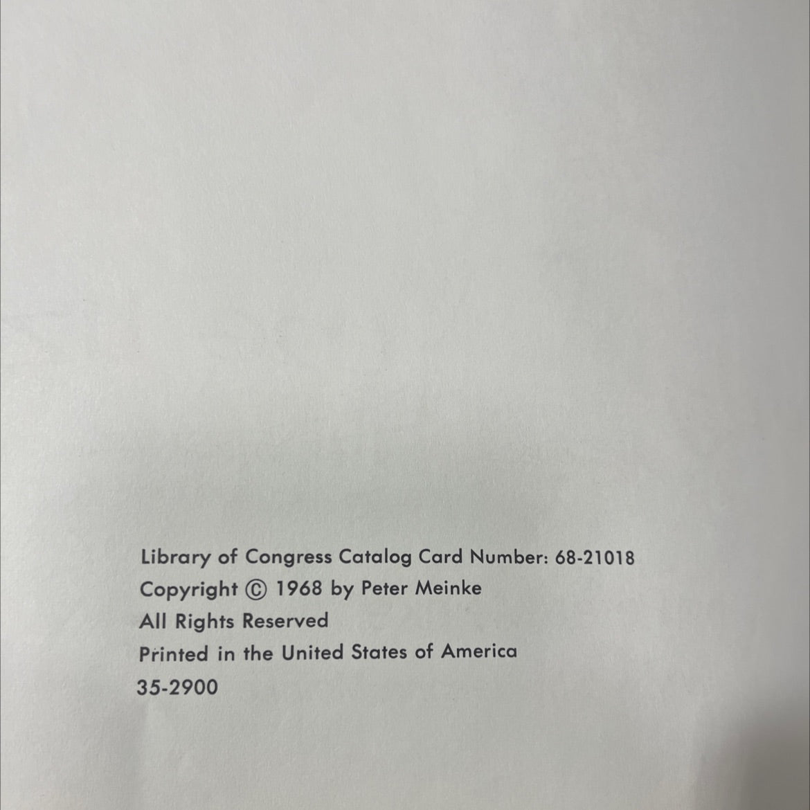 the legend of larry book, by Peter Meinke, 1970 Hardcover image 3