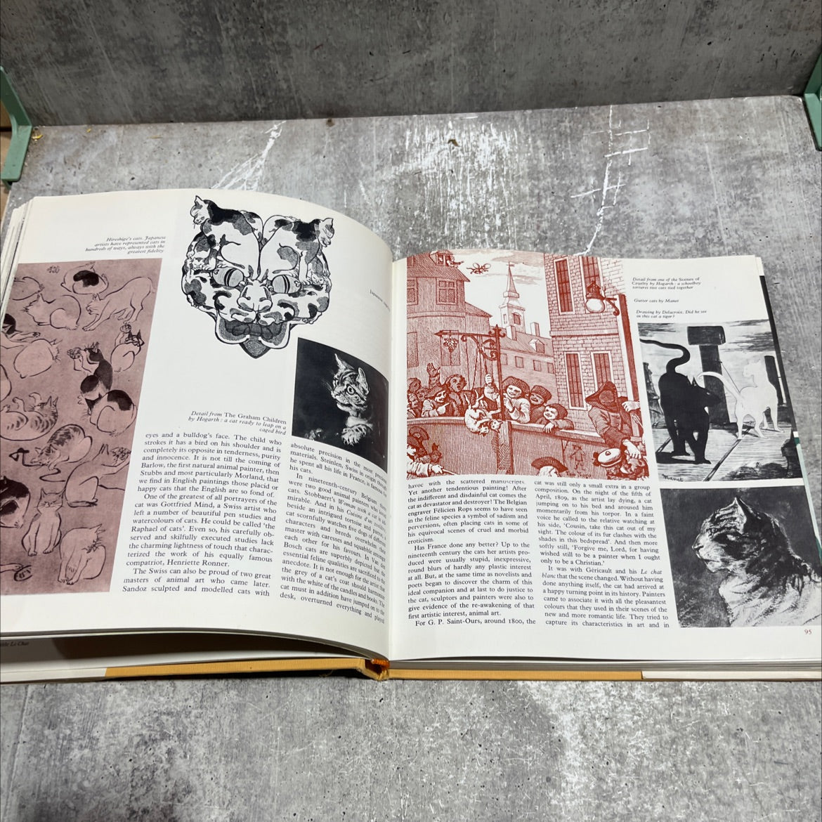 the life, history and magic of the cat book, by fernand mery, 1968 Hardcover image 4