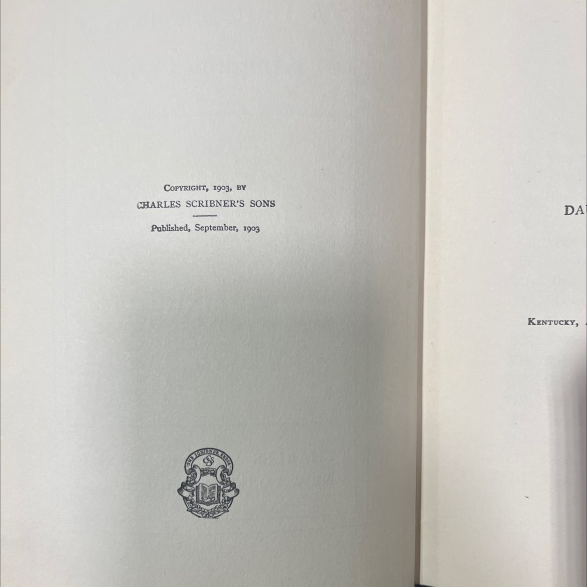 the little shepherd of kingdom come book, by john fox, jr., 1905 Hardcover image 3