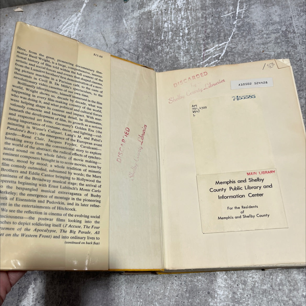 the long view book, by Basil Wright, 1974 Hardcover image 4