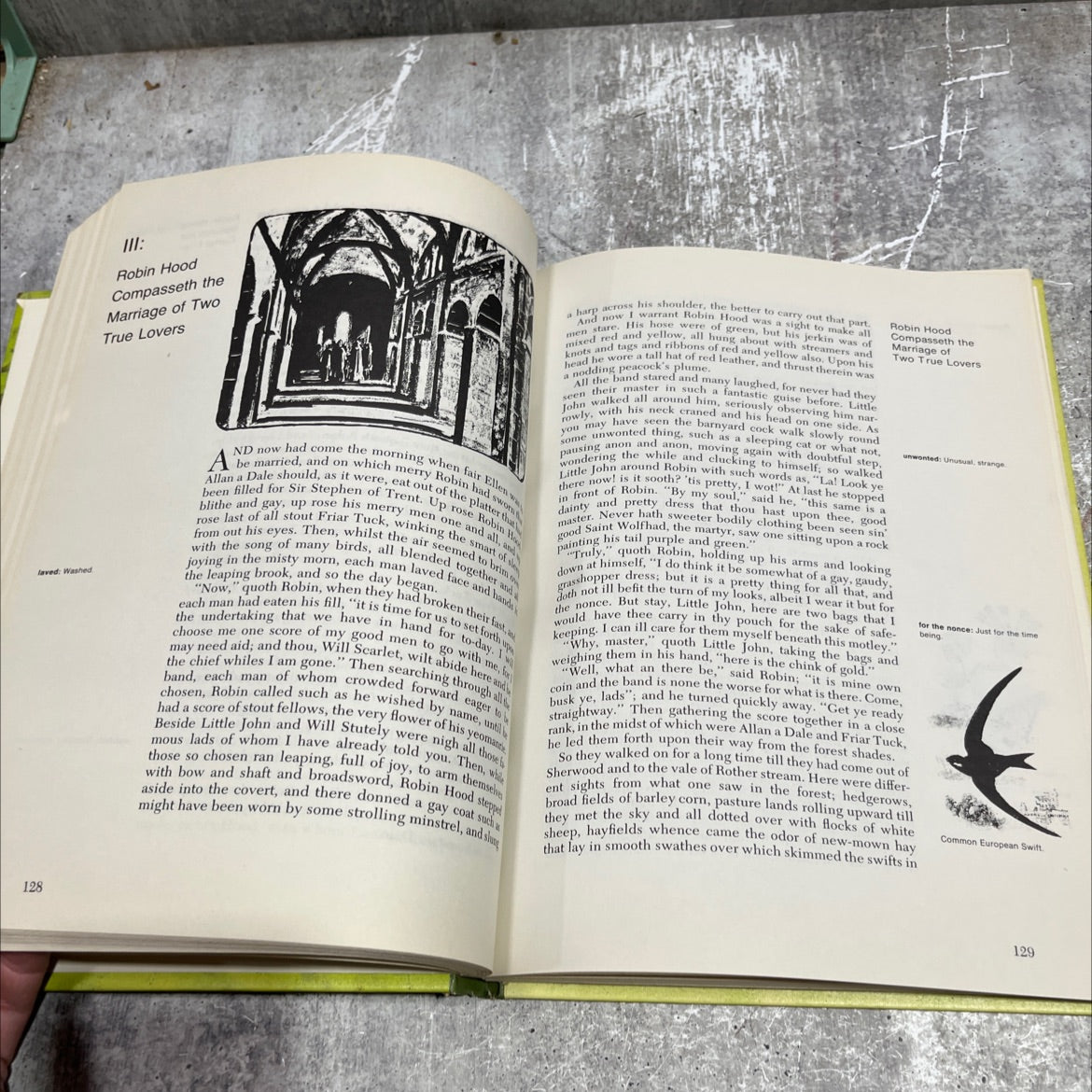 the merry adventures of robin hood book, by howard pyle, 1968 Hardcover image 4