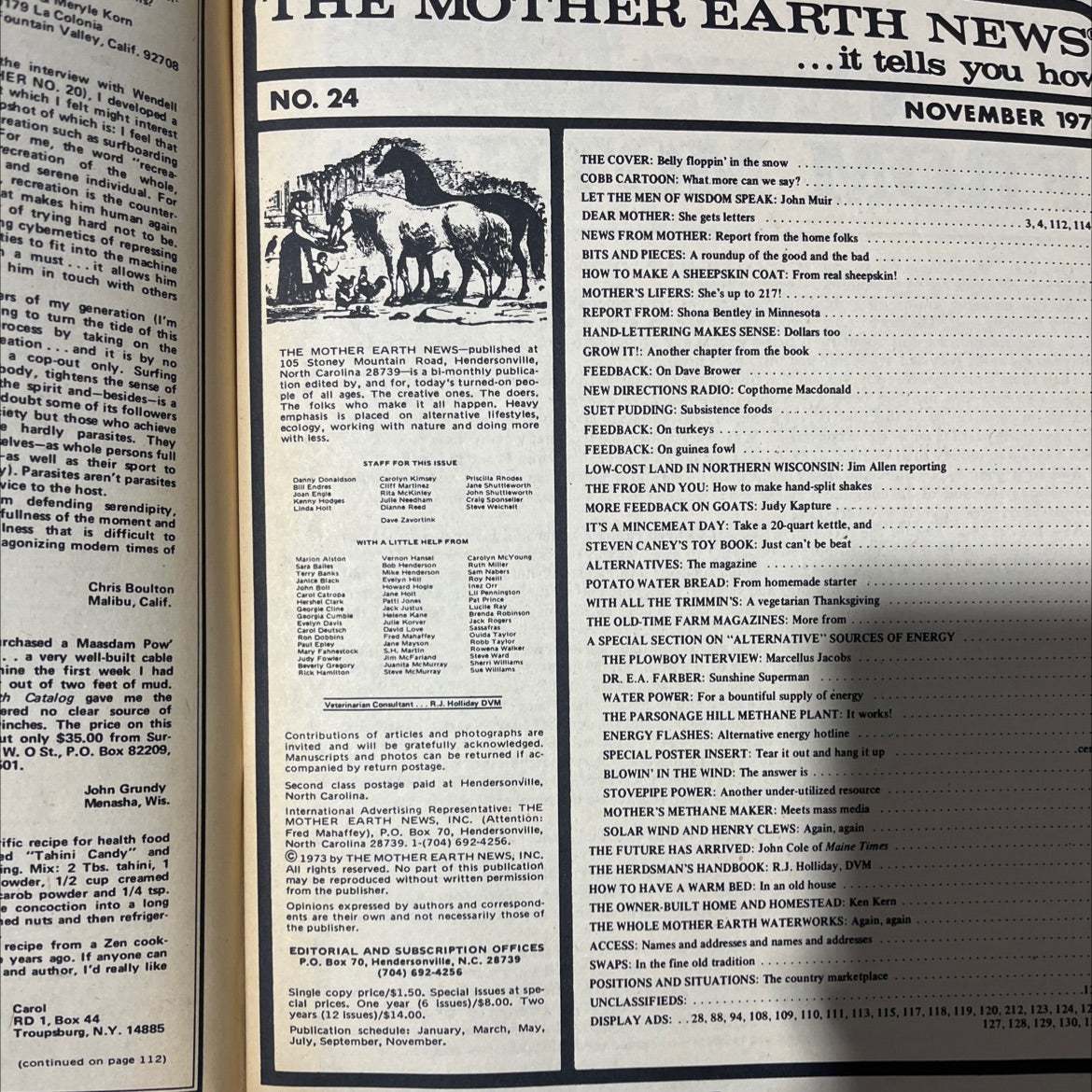 the mother earth news book, by unknown, 1973 Paperback, Vintage, Folio image 3