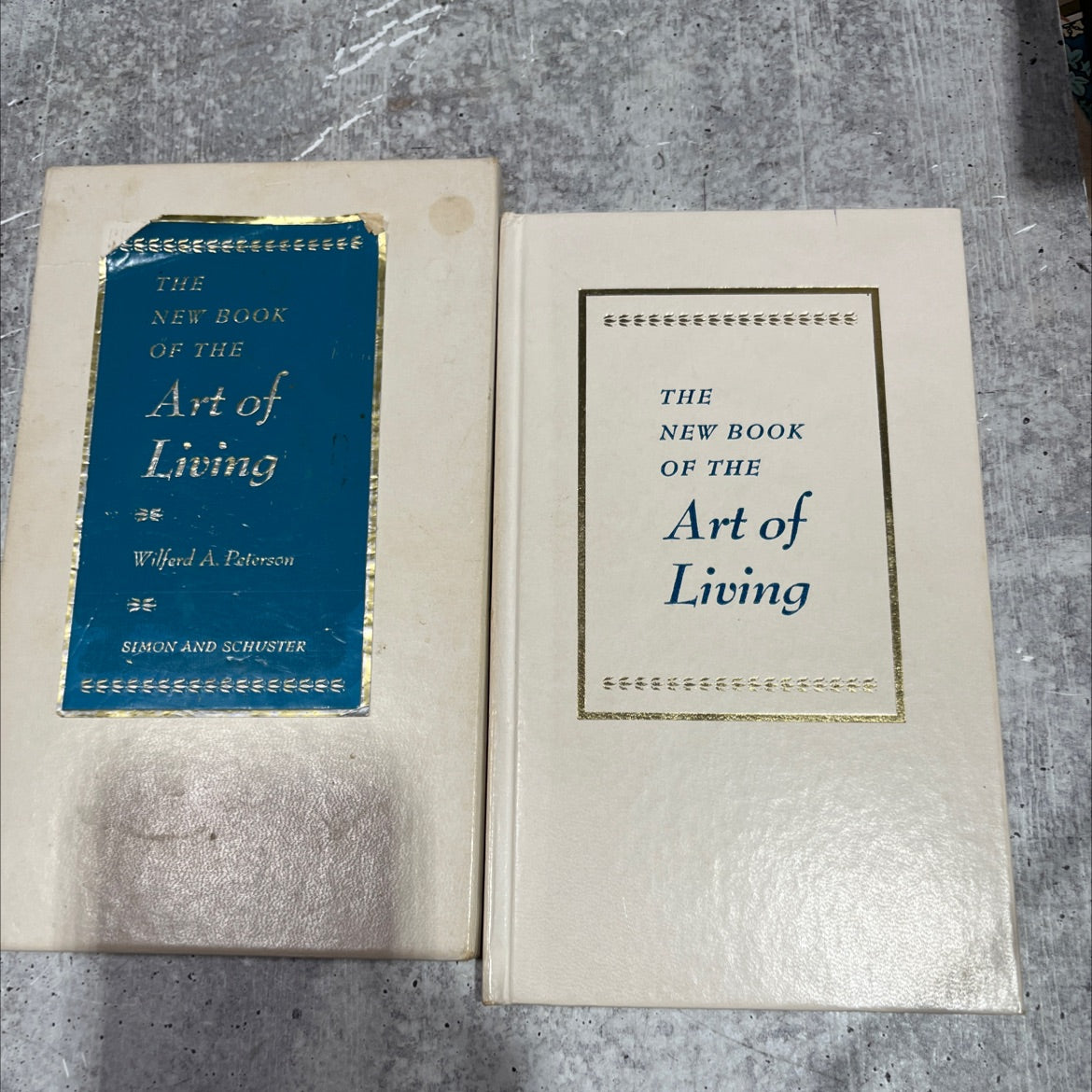 the new book of the art of living book, by wilferd a. peterson