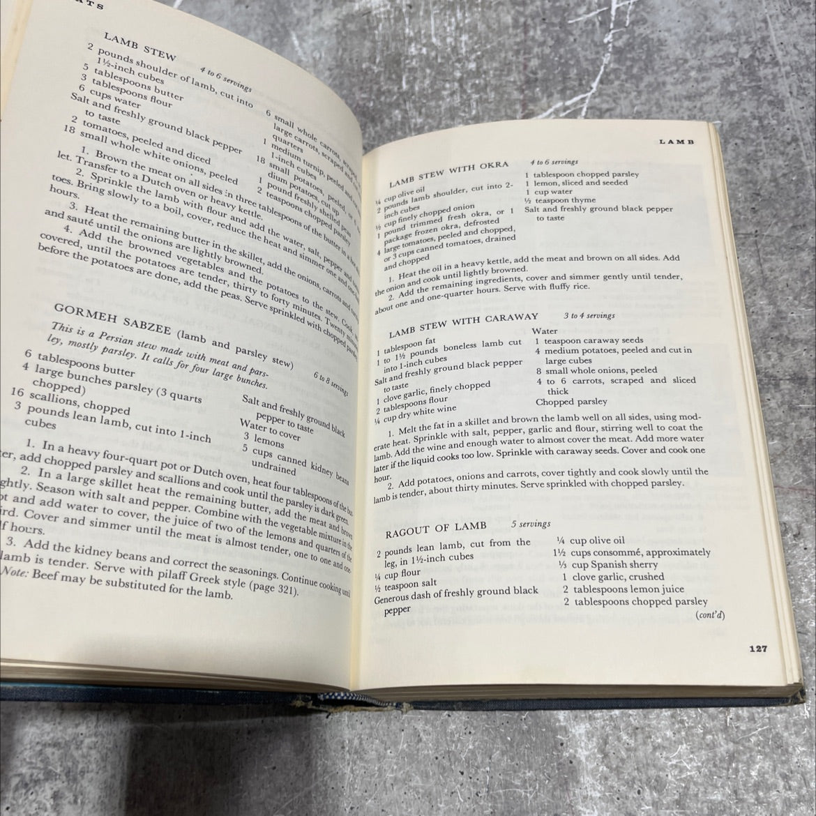 the new york times cook book book, by craig claiborne, 1961 Hardcover image 4