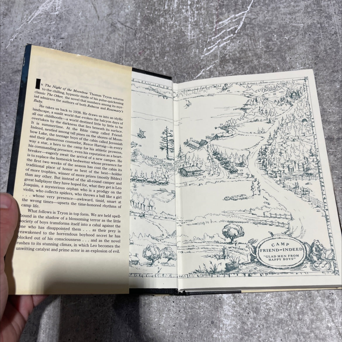 the night of the moonbow book, by thomas tryon, 1989 Hardcover image 4