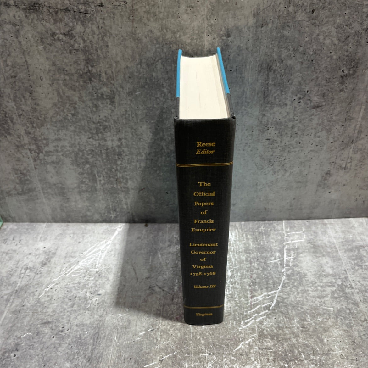 the official papers of francis fauquier book, by francis fauquier, 1983 Hardcover image 4