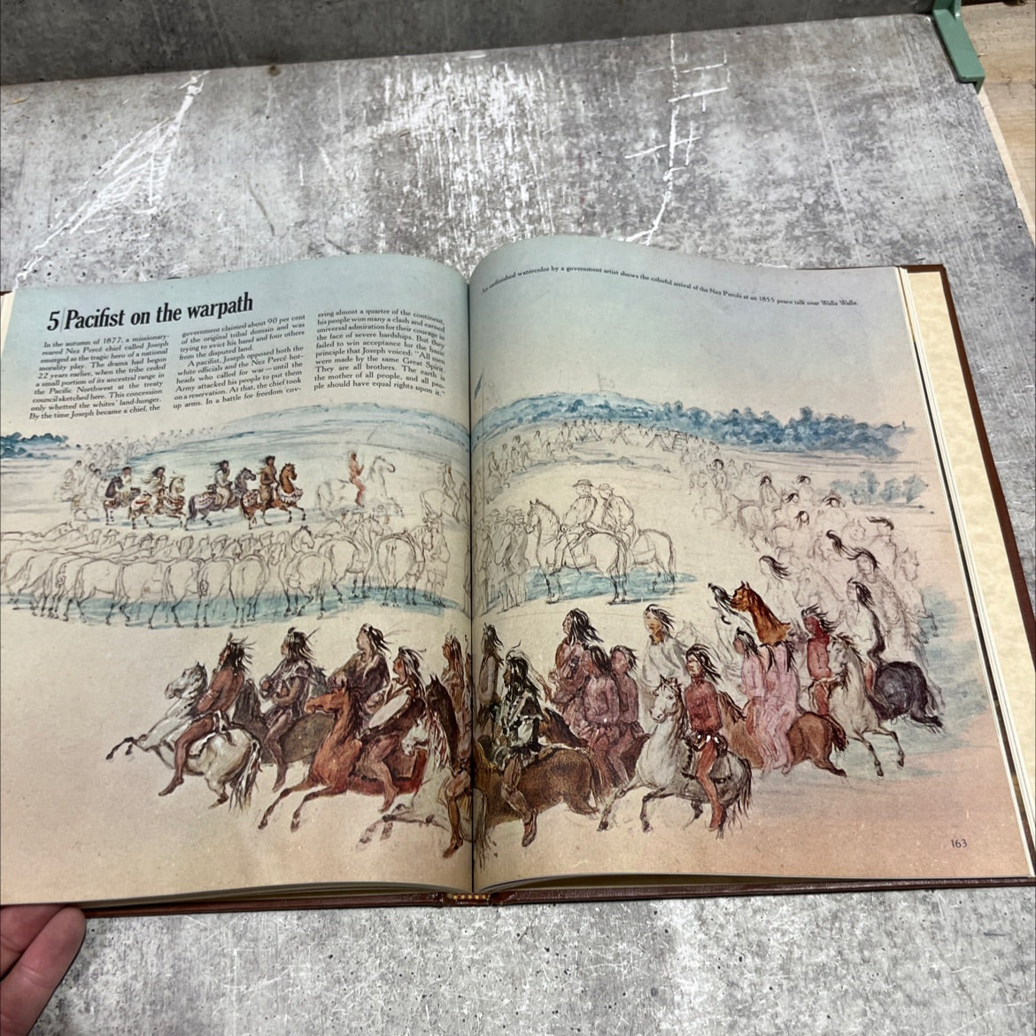the old west the great chiefs book, by Benjamin Capps, 1977 Hardcover image 4