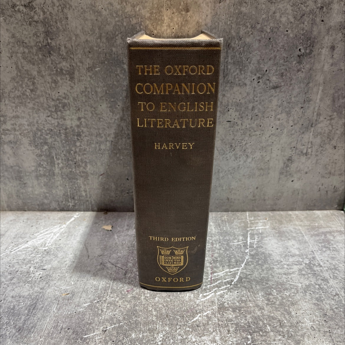 the oxford companion to english literature book, by sir paul harvey, 1946 Hardcover image 4