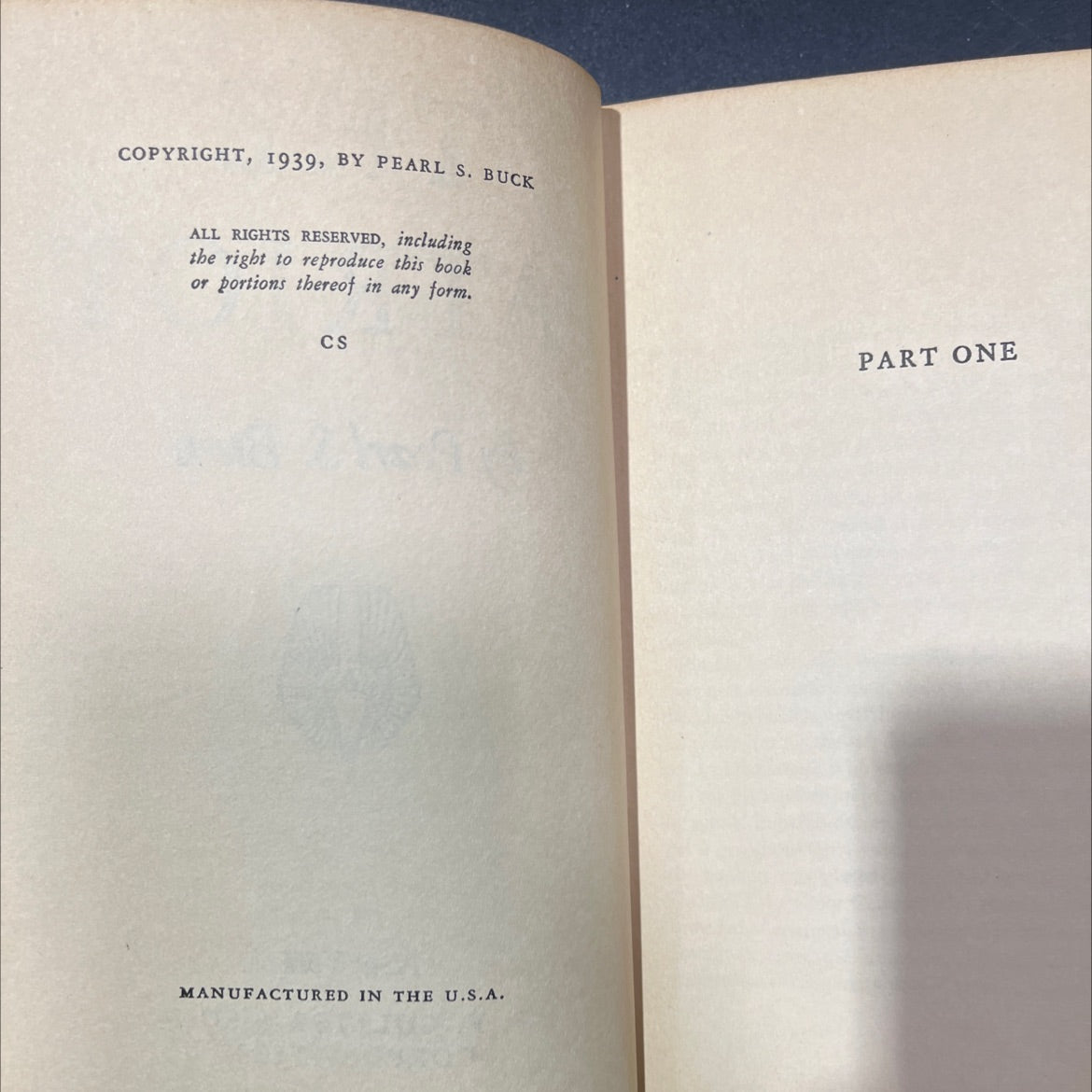 the patriot book, by pearl s. buck, 1939 Hardcover image 3