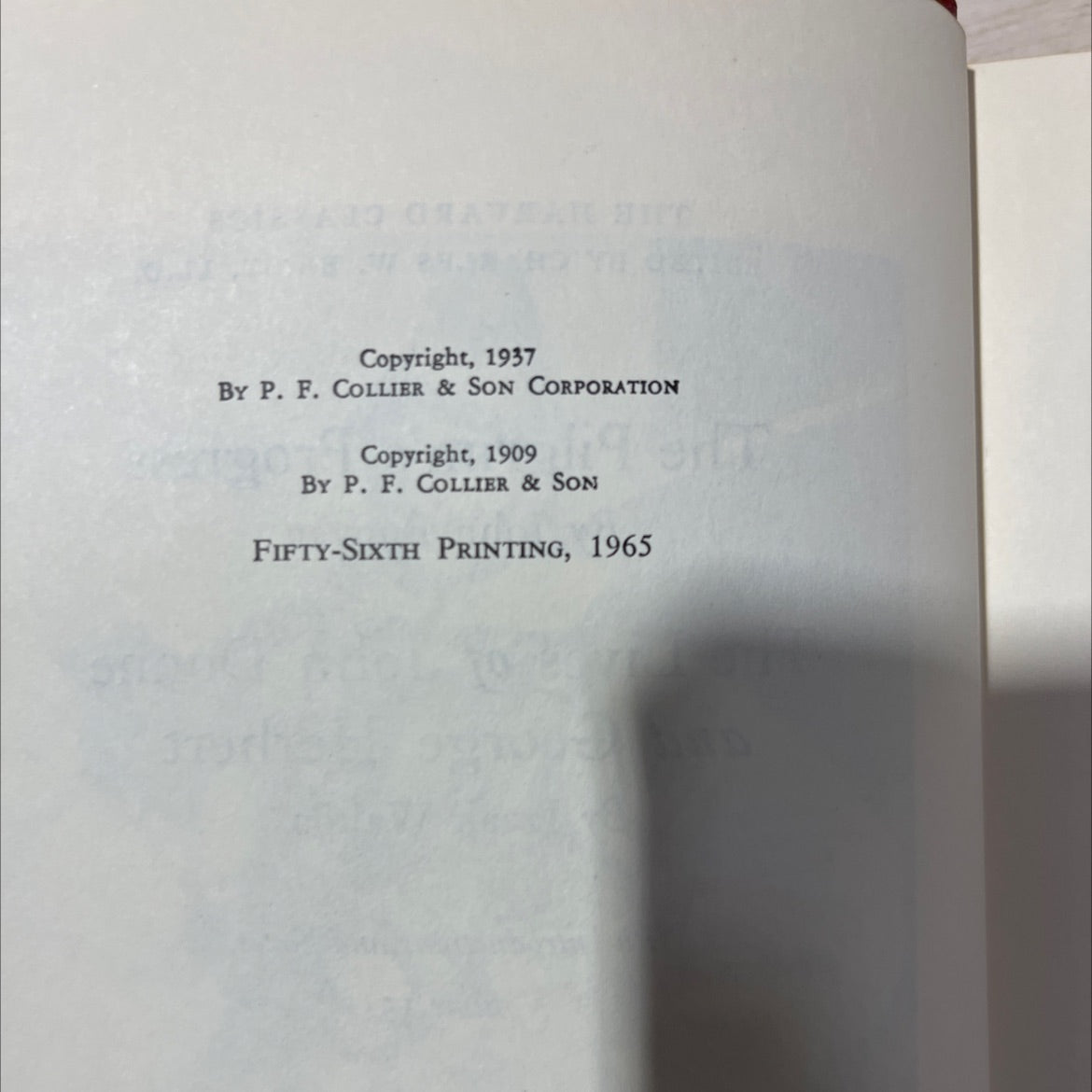 the pilgrim's progress book, by john bunyan, 1937 Hardcover, Antique image 3