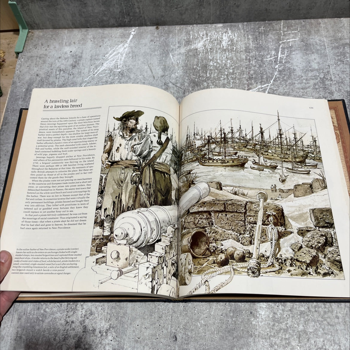 the pirates book, by douglas botting, 1978 Hardcover image 4