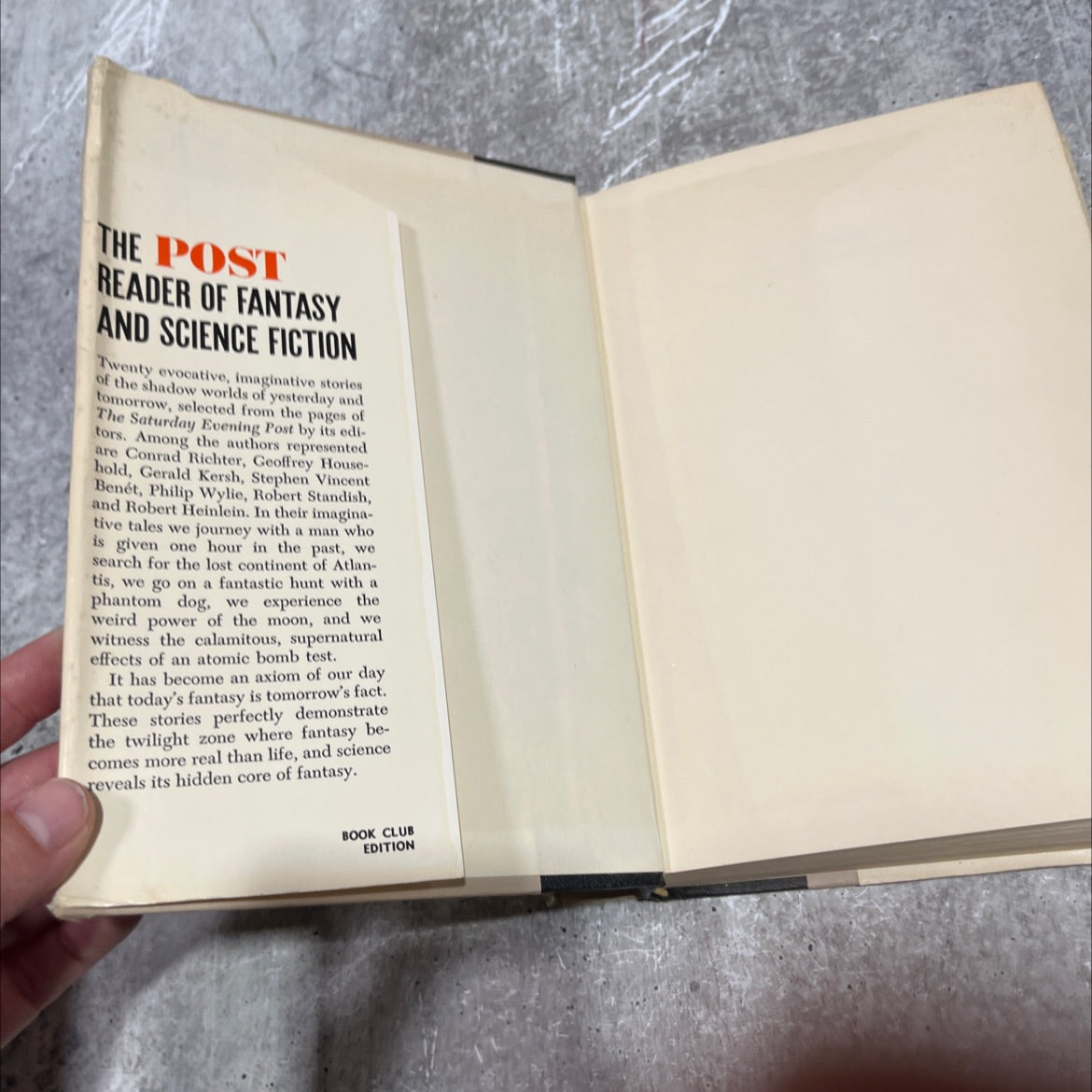 the post reader of fantasy and science fiction book, by unknown, 1964 Hardcover image 4