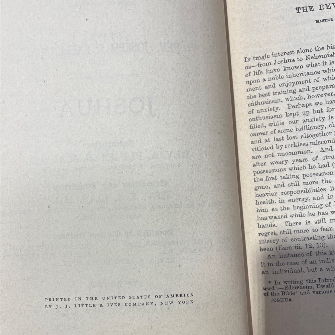 the pulpit commentary: joshua book, by various authors, 1970 Hardcover image 3