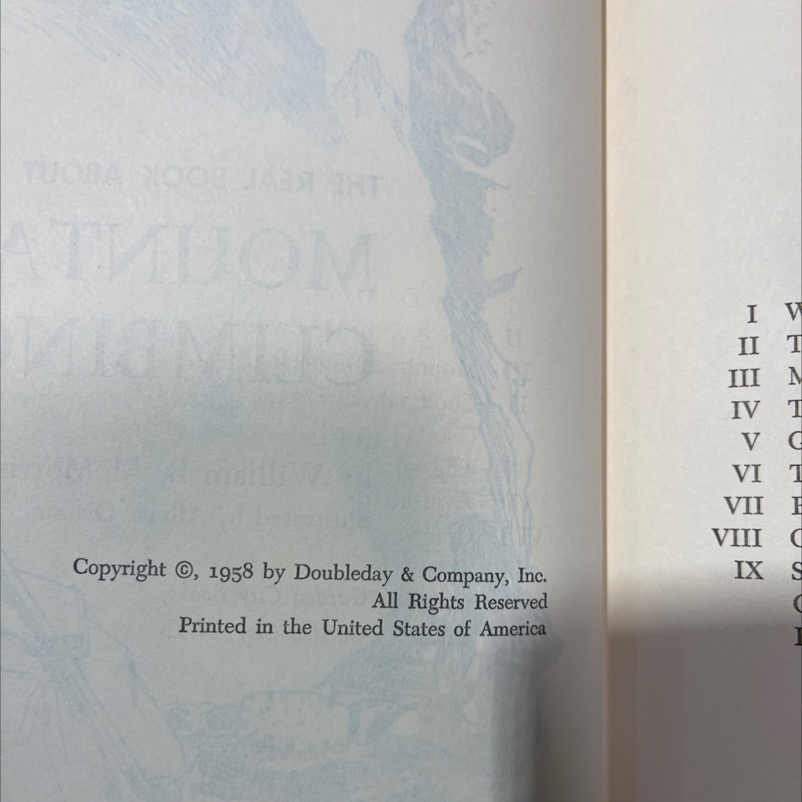 the real book about mountain climbing south: the andes book, by William B. McMorris, 1958 Hardcover image 3