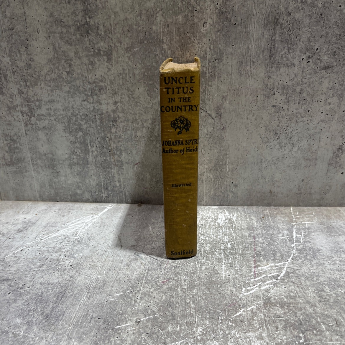 the red a uncle titus in the country book, by johanna spyri, 1926 Hardcover image 4